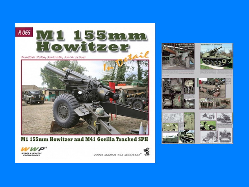 R065  M1 155 mm Howitzer  In Detail&#65279; WWP